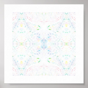 Arte abstracto de acuarela de arcoíris de luz de c