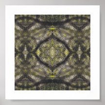 Arte abstracto de acuarela entre amarillo oscuro