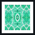 Arte abstracto de acuarela verde de luz Push<br><div class="desc">Un resumen de verde y blanco. Esta es una impresión de una pintura original de acuarela y acrílico de Brittany Jeanette y es parte de su serie De luz y oscuridad y su serie Patrones en pintura.</div>