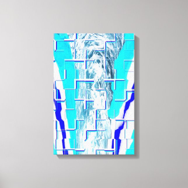 Arte abstracto de agua fría (Anverso)