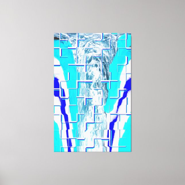 Arte abstracto de agua fría (Anverso)