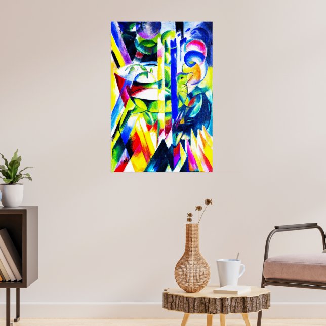 Arte abstracto de cabras de montaña (Salón 3)