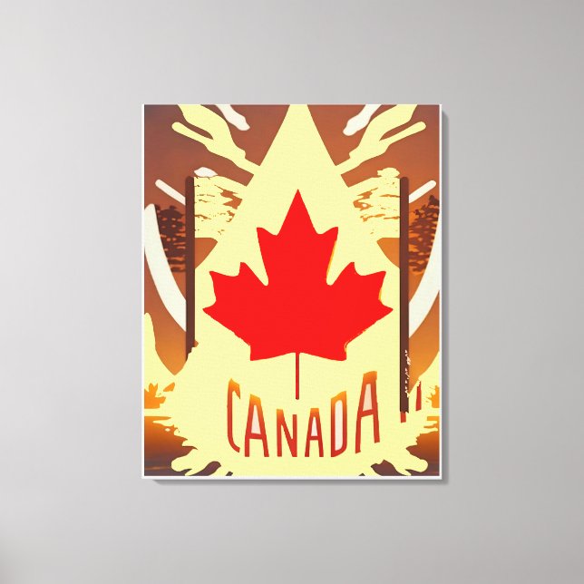 Arte abstracto de Canadá (Anverso)