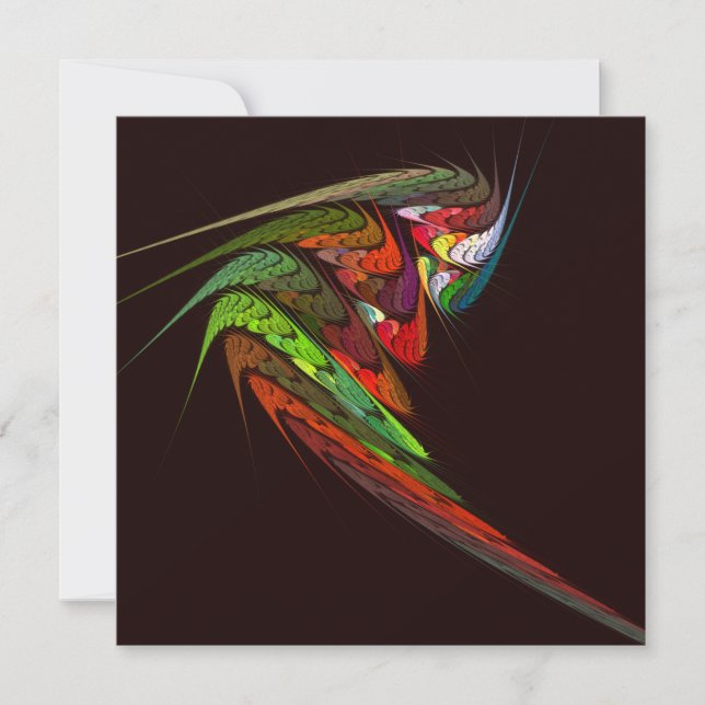 Arte abstracto de Chameleon (Anverso)