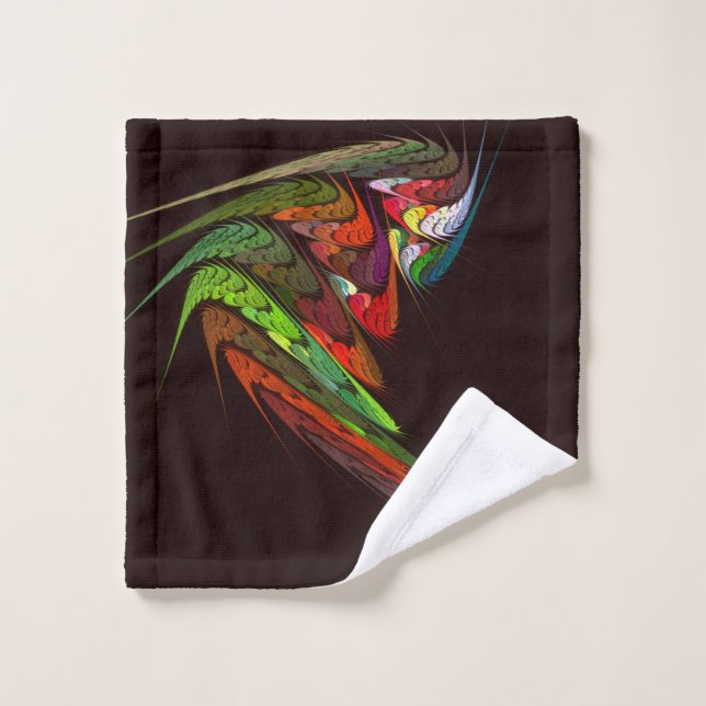 Arte abstracto de Chameleon (Toallita)