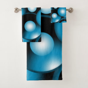 Arte abstracto de círculo orbital concéntrico de b