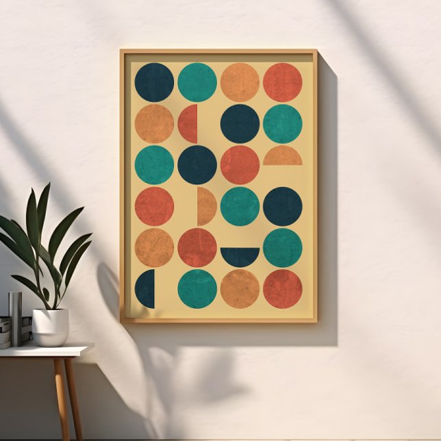 Arte abstracto de círculos geométricos modernos de (Subido por el creador)
