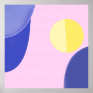 arte abstracto de colores acrílicos modernos