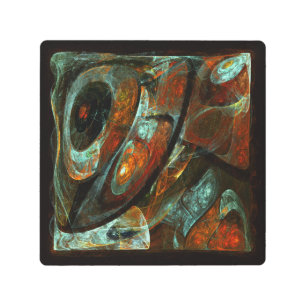 Arte abstracto de división de tiempo