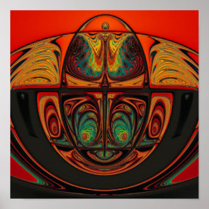 Arte abstracto de estilo modernista