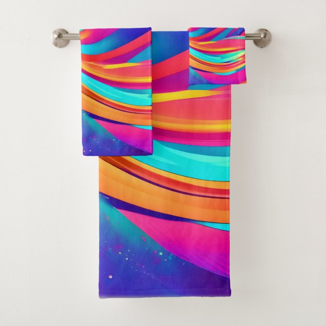 Arte abstracto de explosión caleidoscópica (In situ)