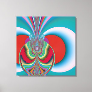 Arte abstracto de explosión de color de mariposa d
