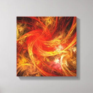 Arte abstracto de Firestorm Blanco y negro