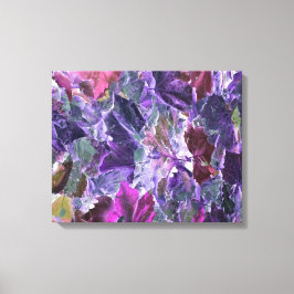 Arte abstracto de follaje de hojas