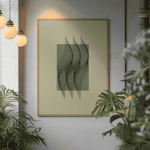 Arte abstracto de geometría de flujo