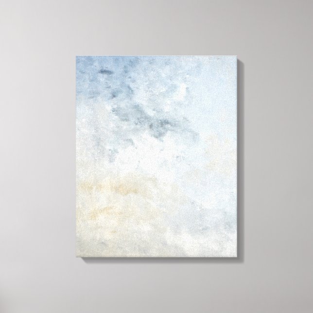 Arte abstracto de gris y beige 'reunido' (Anverso)