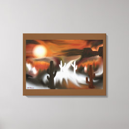 Arte abstracto de hielo y fuego en el suroeste
