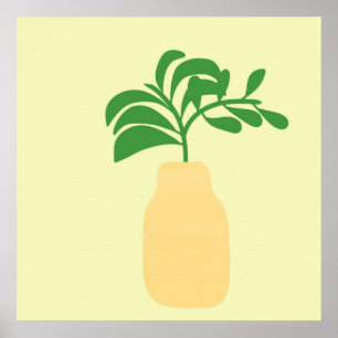 arte abstracto de jarrón