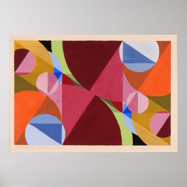 Arte abstracto de Joseph Schillinger (Frente)