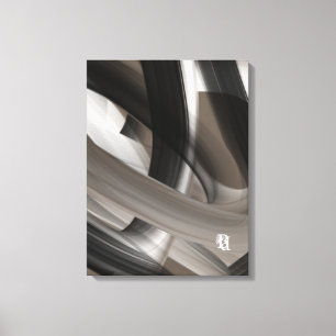 Arte abstracto de la tendencia susurro tierno de T