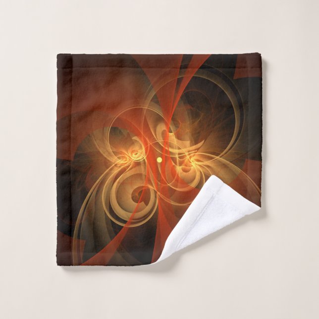Arte abstracto de magia matutina (Toallita)
