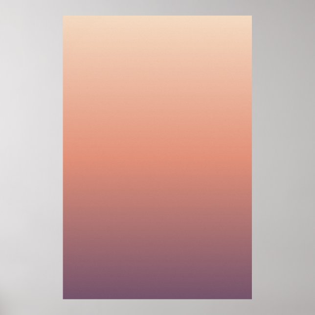 Arte abstracto de pared con gradiente de aura en p (Frente)
