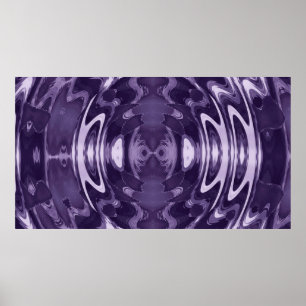 Arte abstracto de patrón líquido espejo púrpura