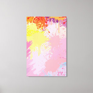 Arte abstracto de puesta de sol de ZMJ
