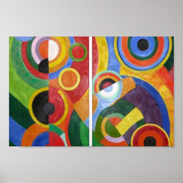 Arte abstracto de Robert Delaunay (Frente)