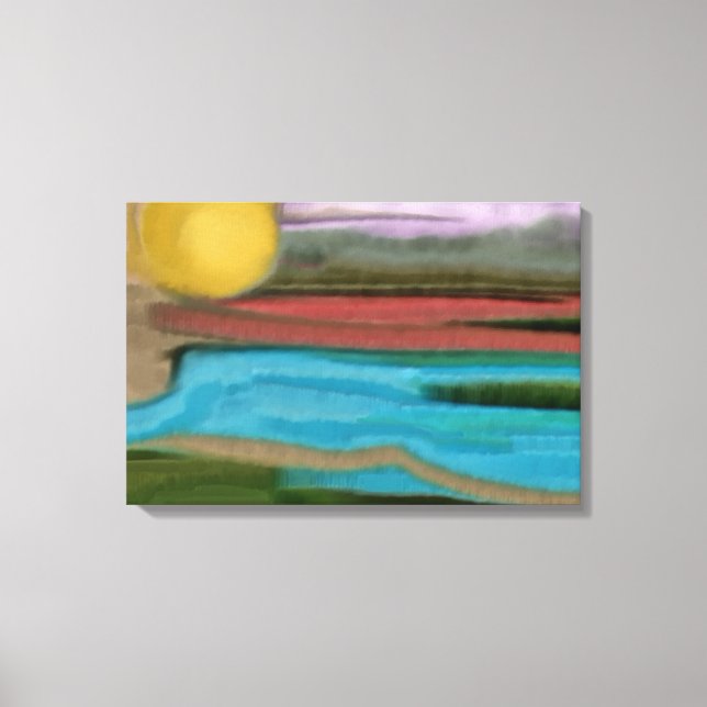 Arte abstracto de Sierra Sunrisei (Anverso)