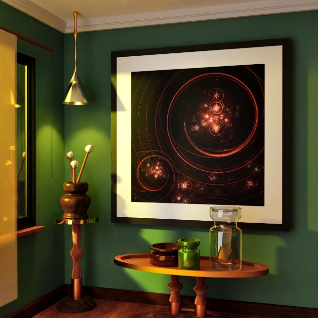 Arte abstracto de Starlight (Starlight Abstract Art Poster)