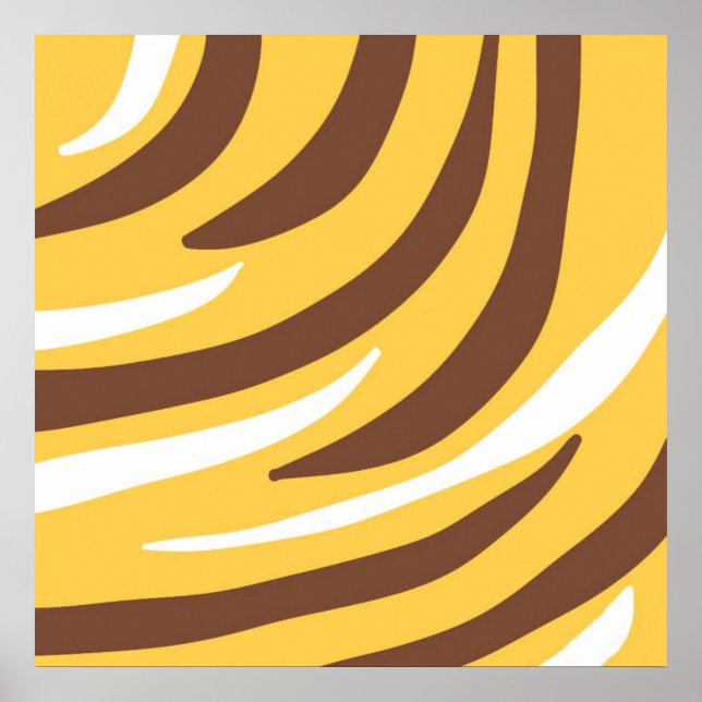 arte abstracto de tigres (Frente)