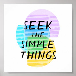 arte abstracto de tipografía de cita motivacional