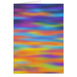 Arte abstracto del cielo de la puesta de sol del d