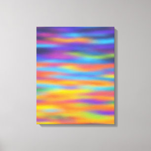 Arte abstracto del cielo de la puesta de sol del d