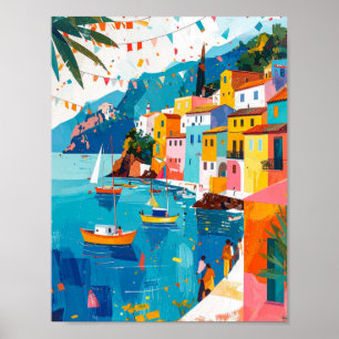 Arte abstracto del Festival de Verano