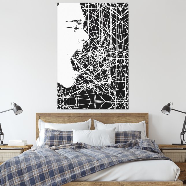 Arte abstracto del grito (Insitu(Dormitorio))