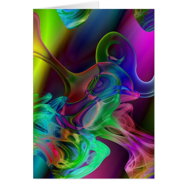 Arte abstracto del humo (Frente)