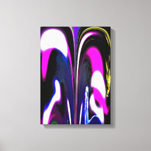 Arte abstracto del tiempo plegable