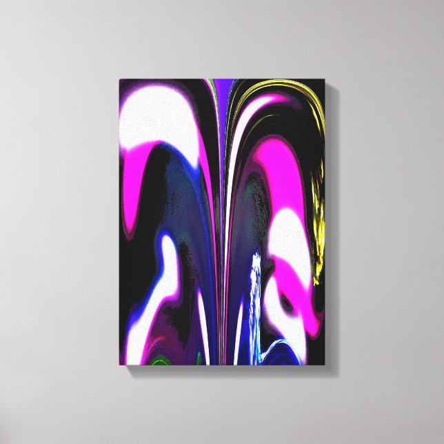 Arte abstracto del tiempo plegable (Anverso)