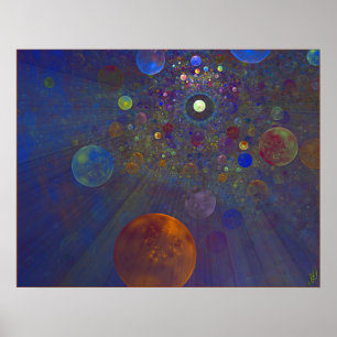 Arte abstracto del universo alterno