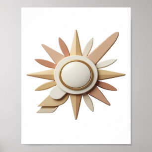 Arte abstracto dorado intenso Diseño gráfico