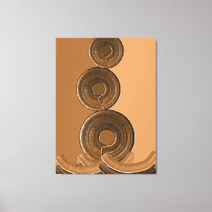 Arte abstracto dorado – Moderno