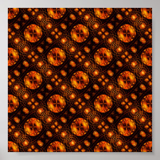 Arte abstracto elegante boho moderno dorado Patrón