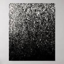 Arte abstracto en blanco y negro