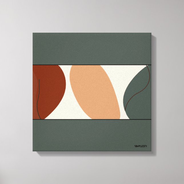 Arte abstracto en la pared (Anverso)