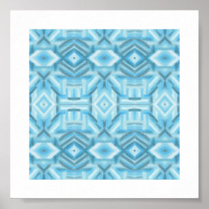 Arte abstracto en pastel suave de azul staccato cl