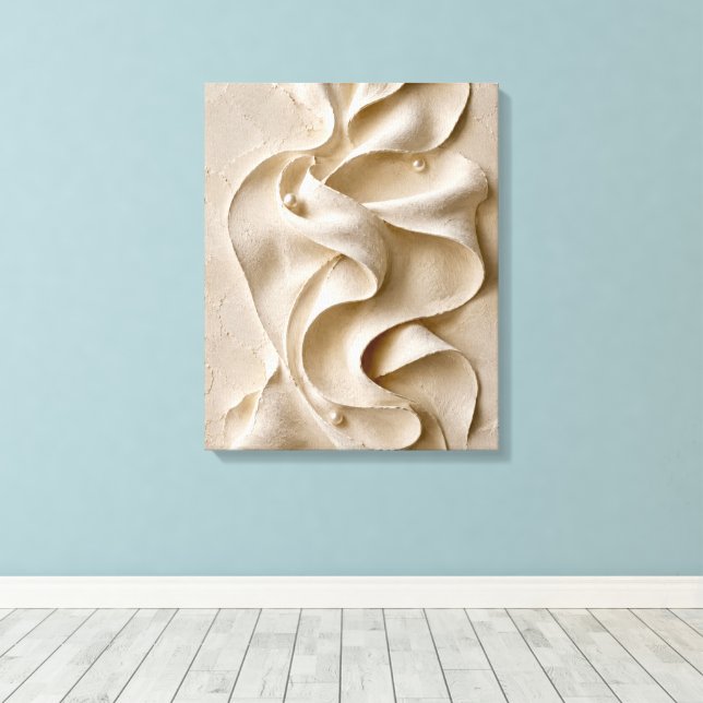 Arte abstracto escultural orgánico (Insitu (piso de madera))