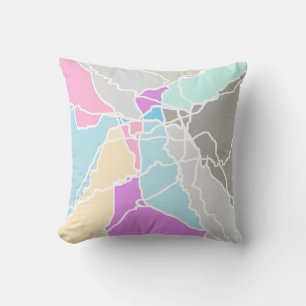 arte abstracto estilo moderno almohada de diseño o
