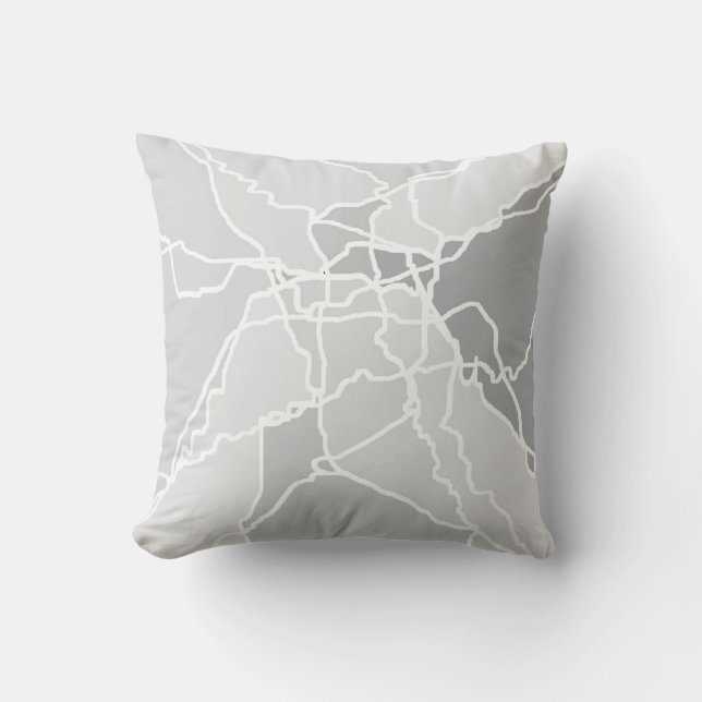 arte abstracto estilo moderno almohada de diseño o (Anverso)